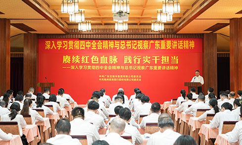 “赓续红色血脉 践行实干担当” <br>深入学习贯彻四中全会精神与总书记视察广东重要讲话精神